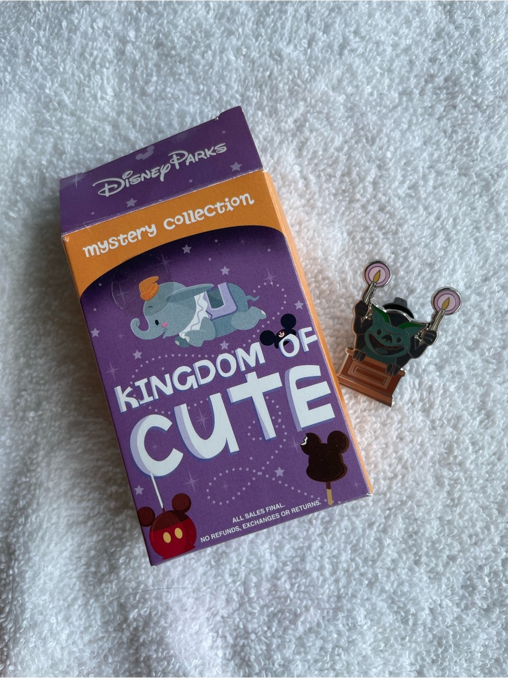 Disney Kingdom of Cute Mystery Pack Jerrod 2017 Gargoyle Haunted Mansion Pin